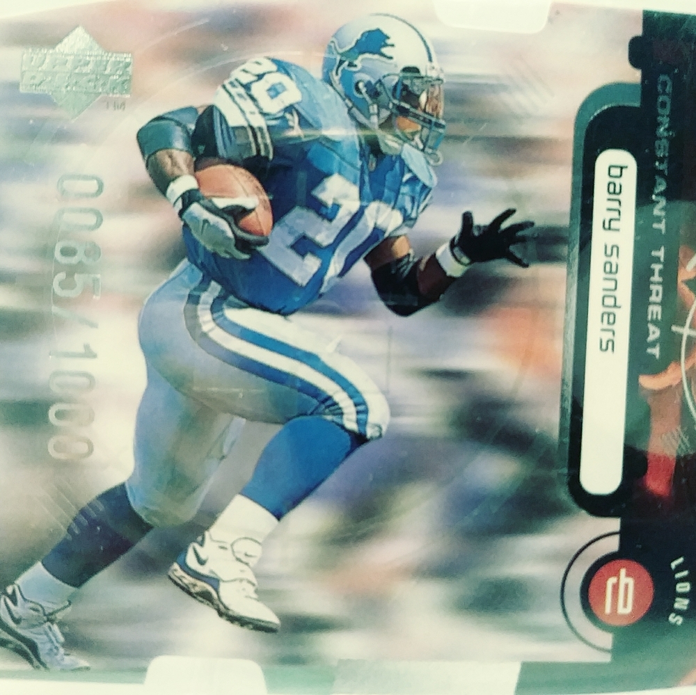 1998 Barry Sanders Upper Deck Constant Threat
